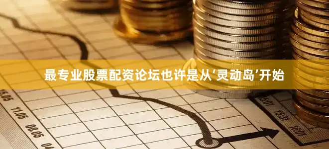 最专业股票配资论坛也许是从‘灵动岛’开始